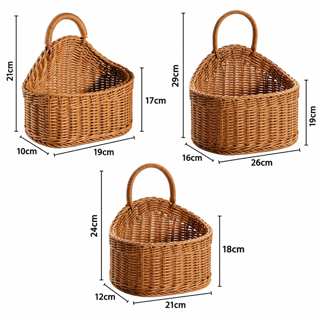 Cesto Artesanal de Rattan