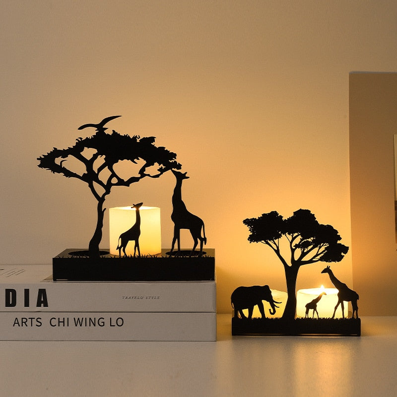Suporte para Velas Linha O Caminho da África
