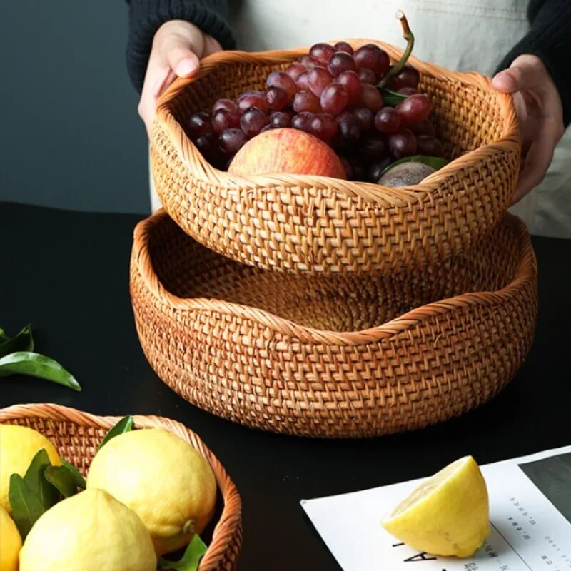 Cesto de Rattan