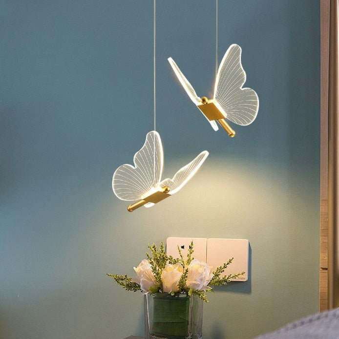 Pendentes Butterfly Led
