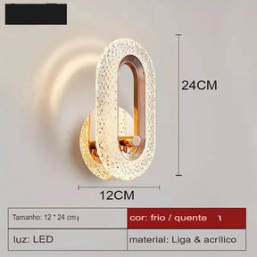 Arandela de LED Linha Prime Lux