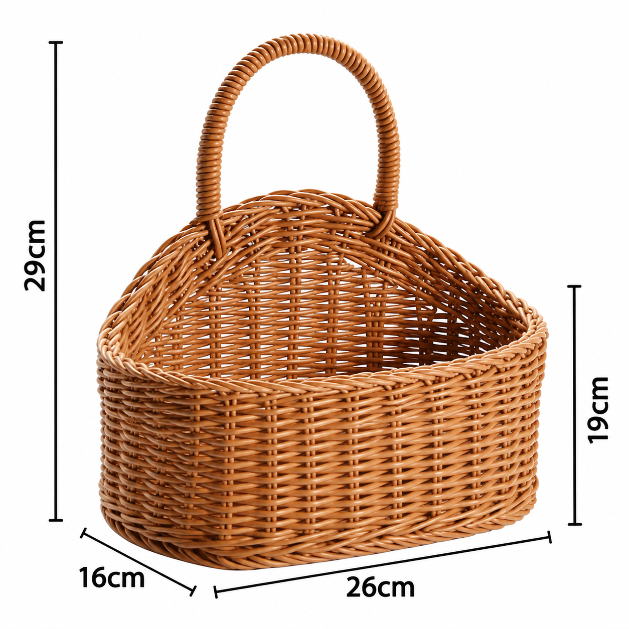 Cesto Artesanal de Rattan