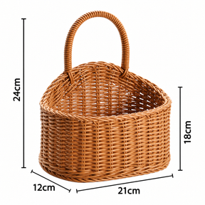 Cesto Artesanal de Rattan