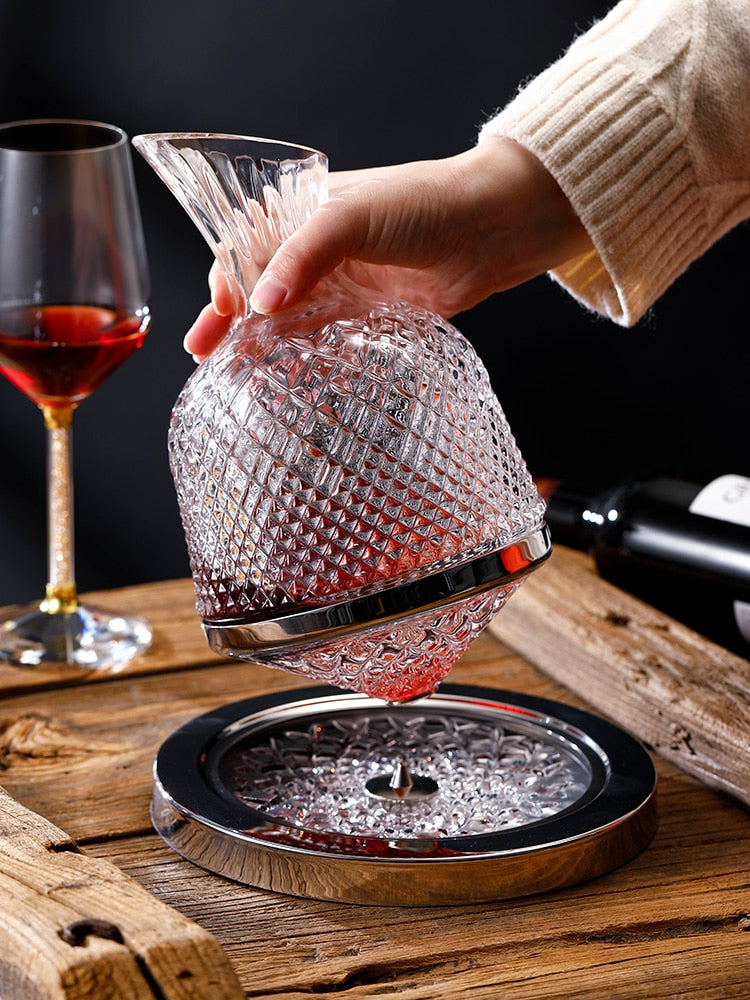 Decanter Rotativo Luxo