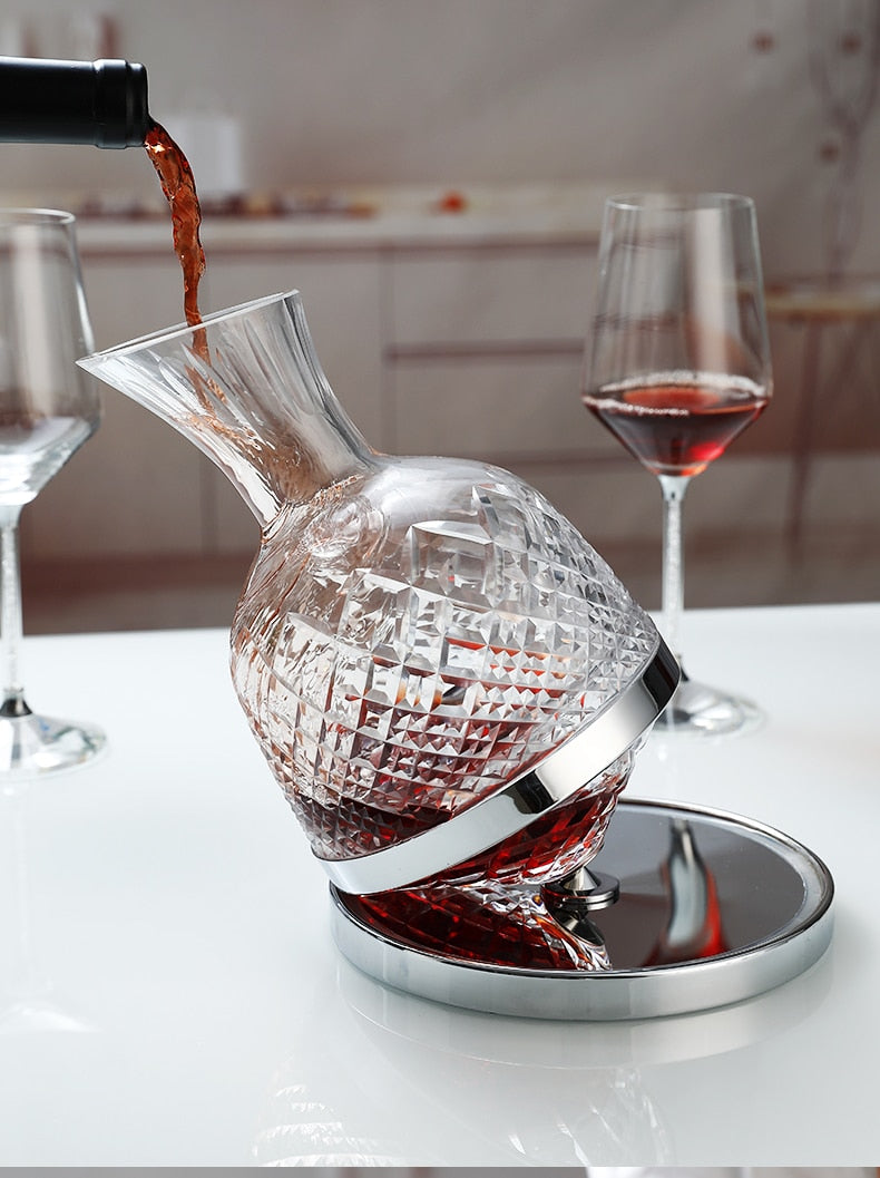 Decanter Rotativo Luxo