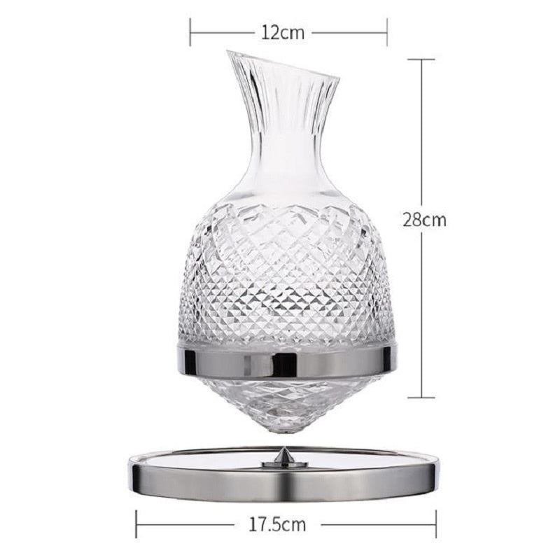 Decanter Rotativo Luxo