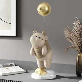 Ornamento Urso Polar e o Balão