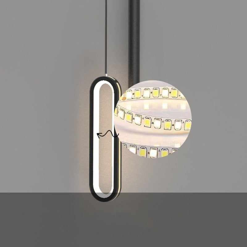 Pendente Minimalista de LED