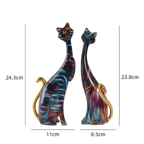 Ornamento Gatos em Cores - OFERTA LEVE 2 PAGUE 1