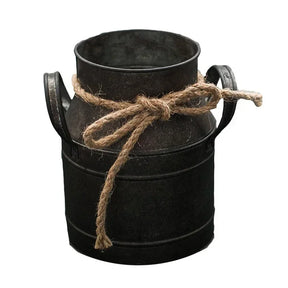 Vaso Vintage em Metal – Charme Europeu para sua Casa